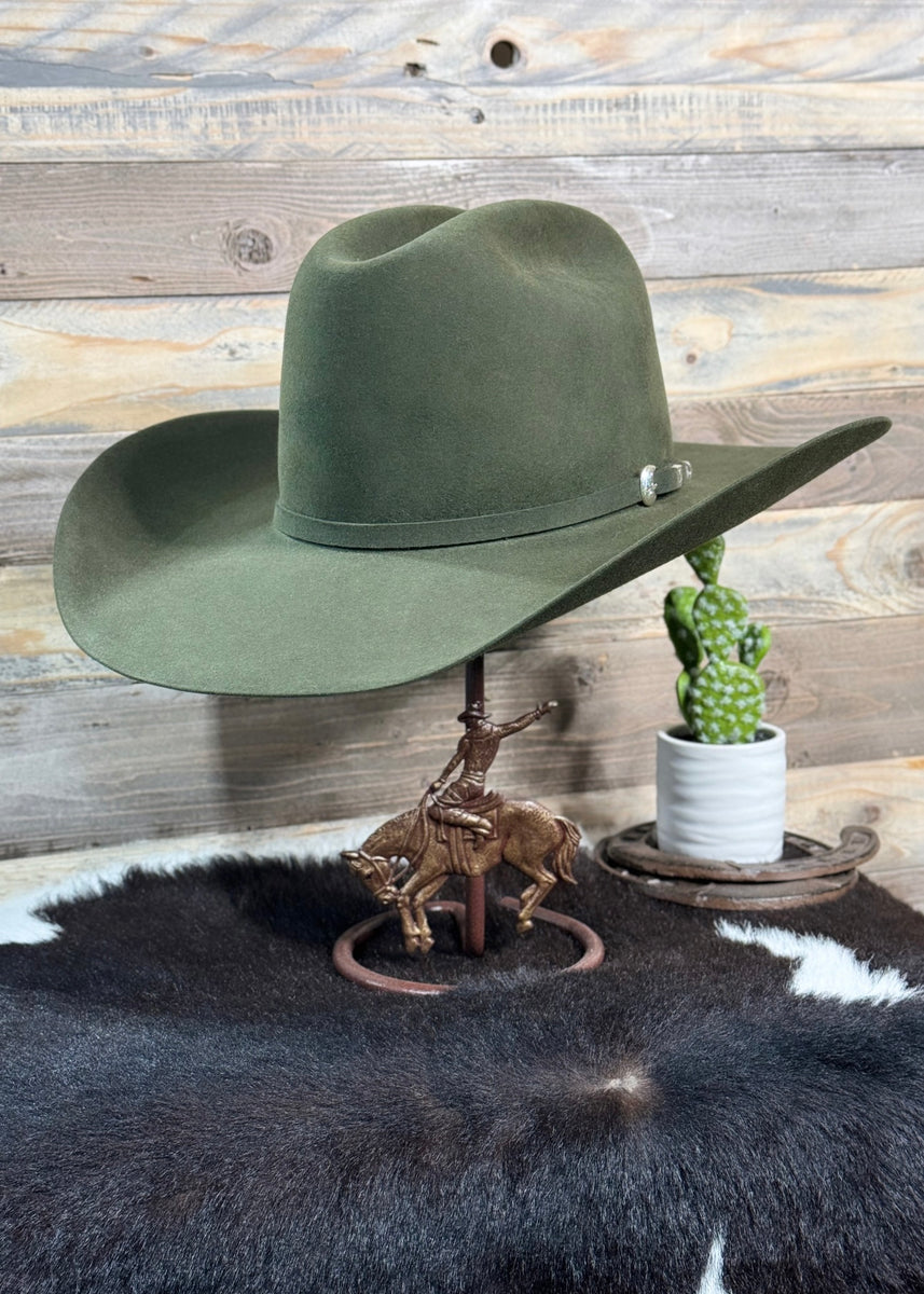 Resistol Midnight Sage Felt Hat – Roman Valley Ranch