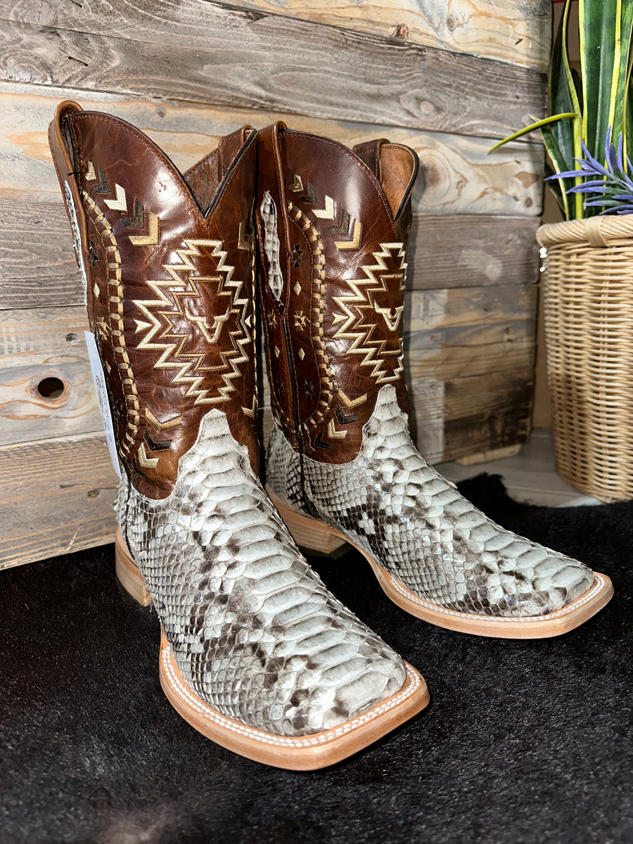 Snake boots fashion lace up