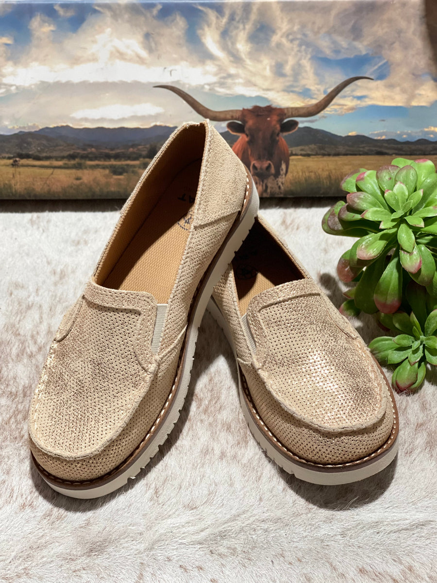 Ariat Rose Gold Metallic Cruiser Roman Valley Ranch