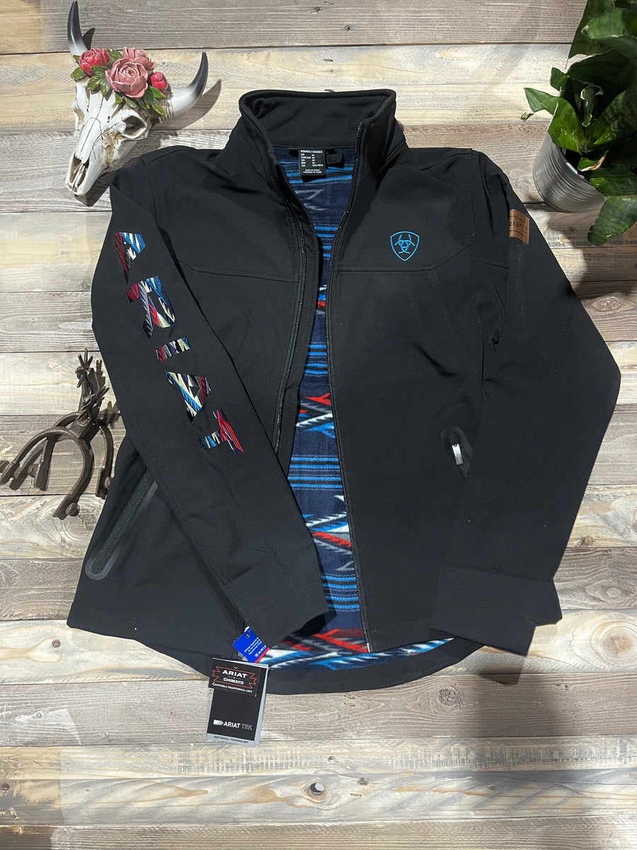 Ariat Women Aztec Chimayo Black Jacket Roman Valley Ranch