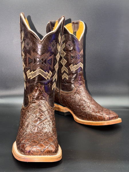 Roman Valley leather Brown Fish