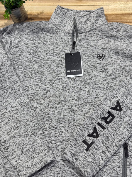 Grey 1/4 Zip Sweater