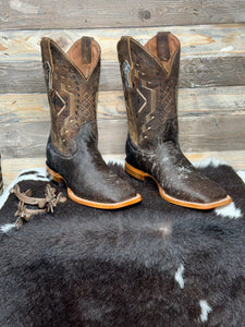 Exotic Leather Boot “ Tigger #2 ” Cowhide Size 9.5