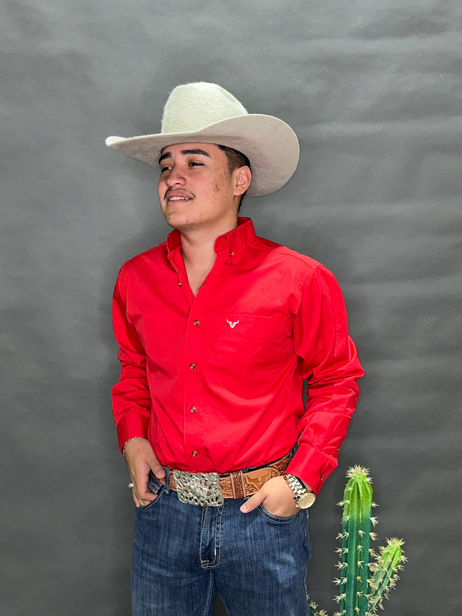 Roman Valley Red Long Sleeve – Roman Valley Ranch