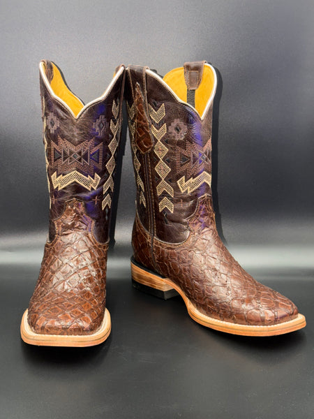 Roman Valley leather Brown Fish