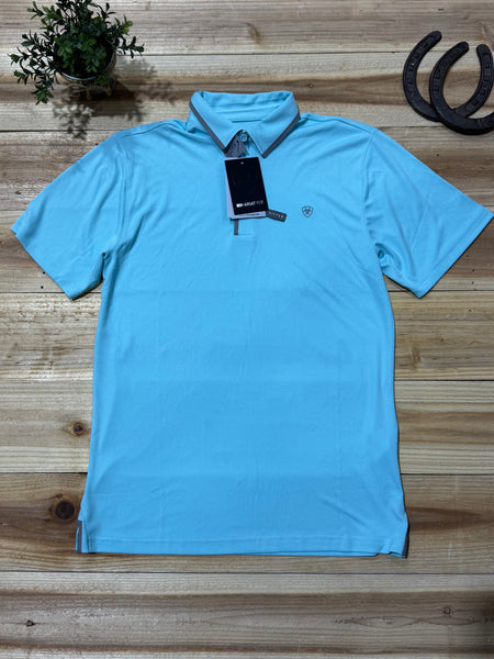 Welded Tek Ariat Blue Polo