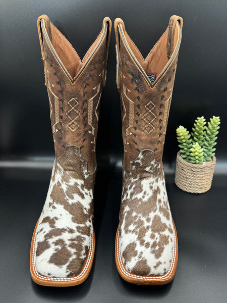 Exotic Cowhide Boot “ Chocolate ” Size 8