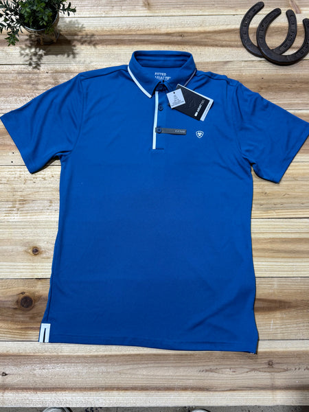 Welded Tek Ariat Blue Sapphire Polo