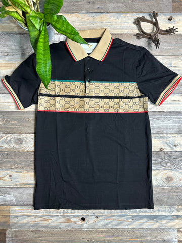 Verri Black Polo