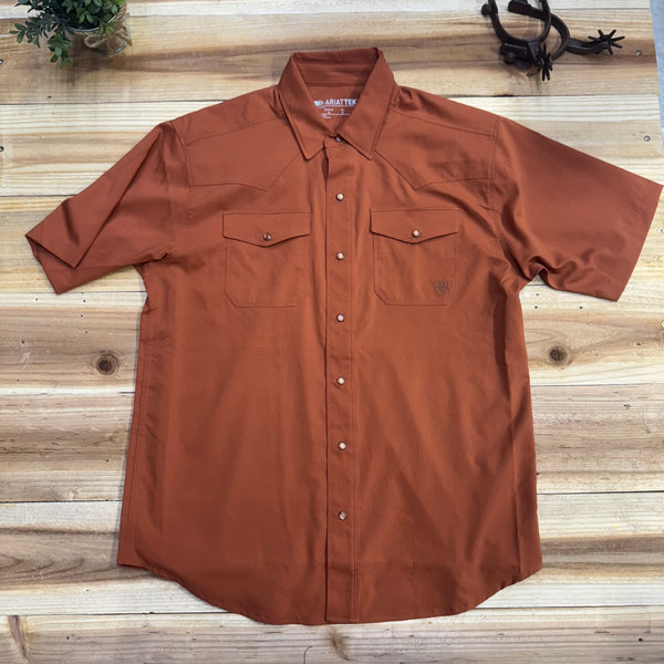 Ariat Venttek Baked Clay Short Sleeves
