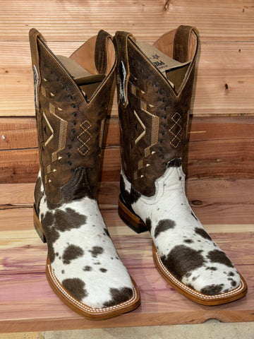 Exotic Leather Boot “ Brown ” Size 8.5