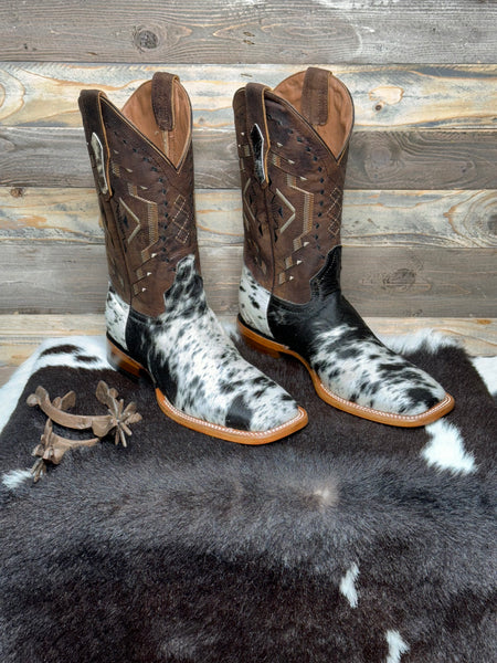 Exotic Boot “Molten Black” Cowhide Size 9