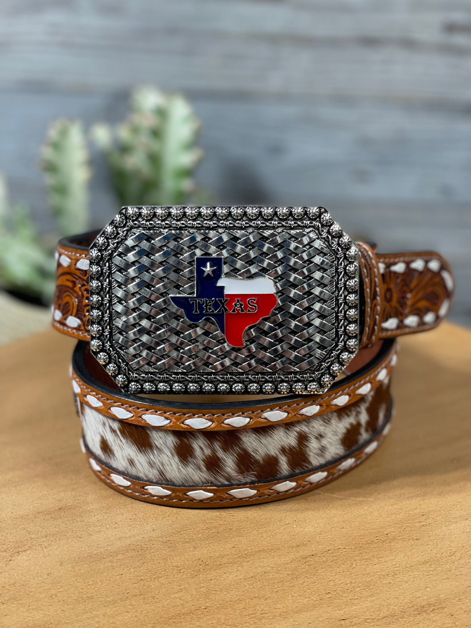 Texas Tejido  Buckle