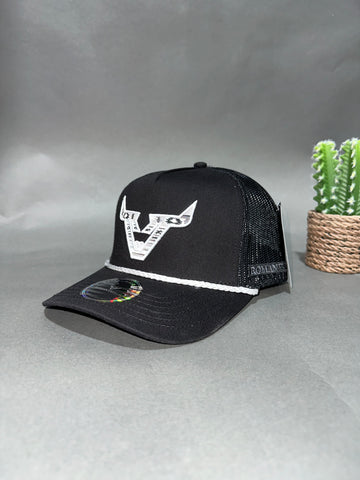 Aztec White Roman Valley Cap