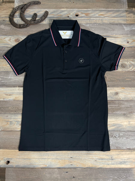 Tails Black Polo