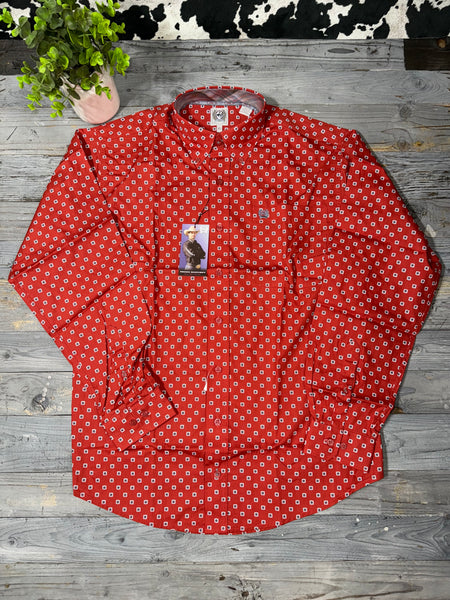 Cinch Legend Red Long Sleeves