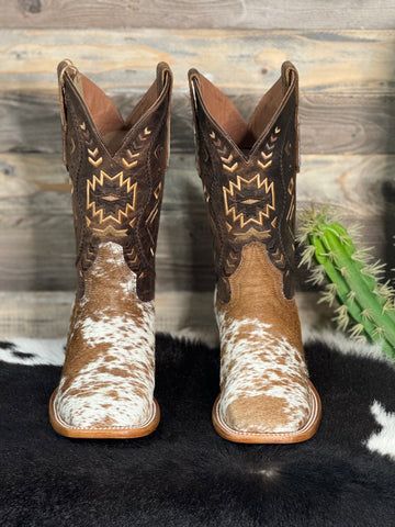 Exotic Boot Cowhide “Hint Brown” Size 11