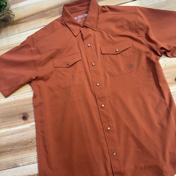 Ariat Venttek Baked Clay Short Sleeves