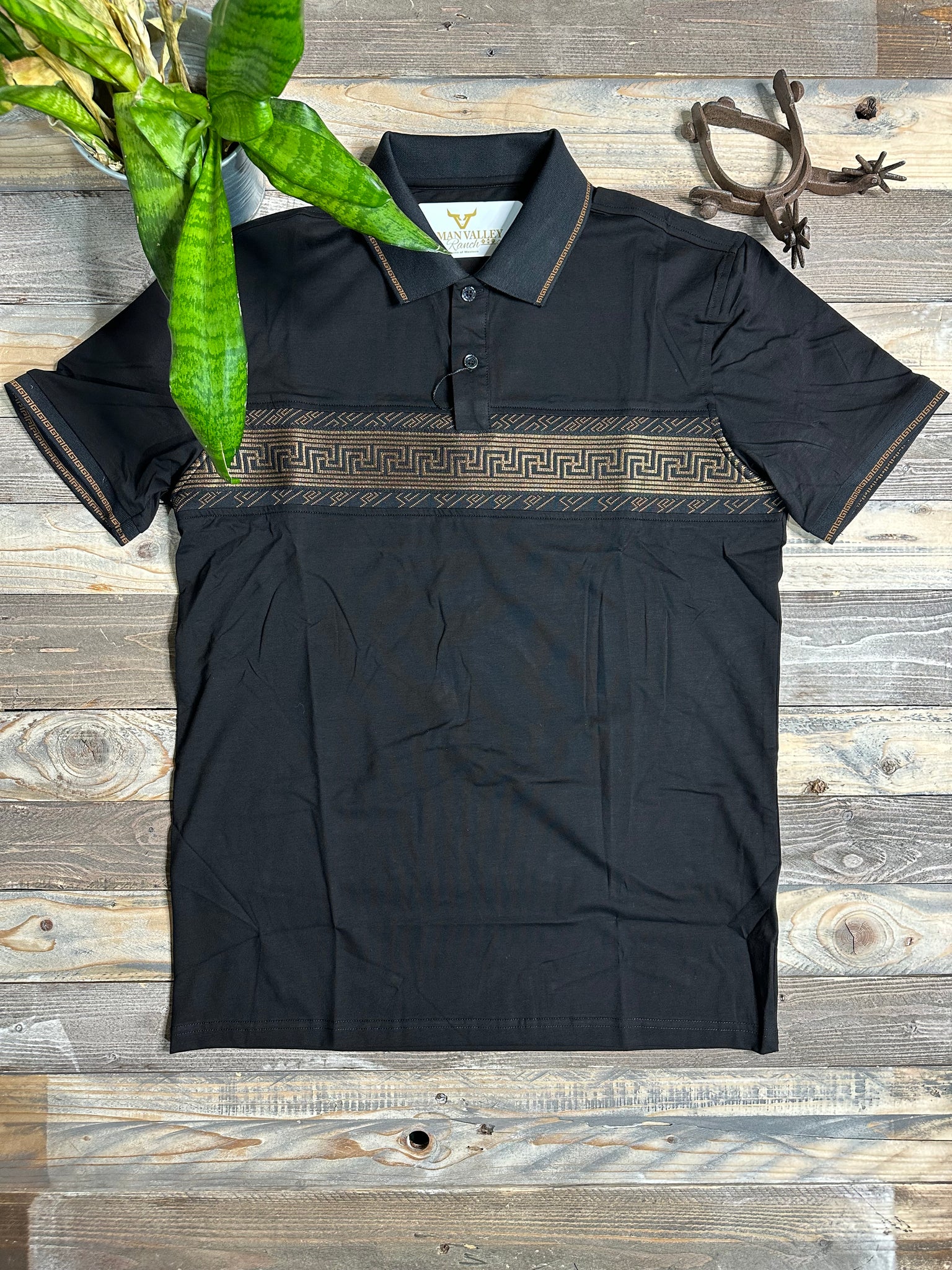 Vela Black Polo