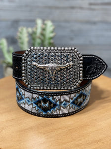 Long Horn Tejida Buckle