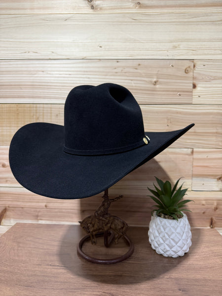 Stetson El Presidented 100X Black Felt Hat