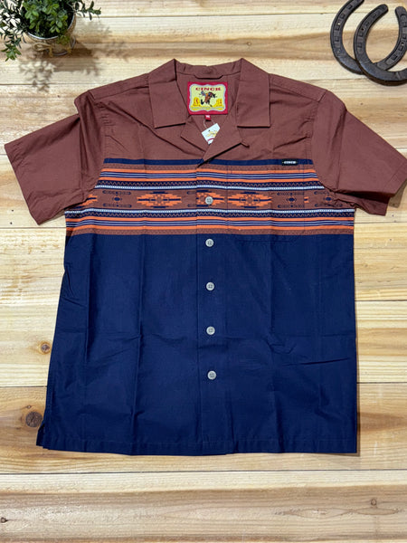 Cinch Aztec Retro Short Sleeves