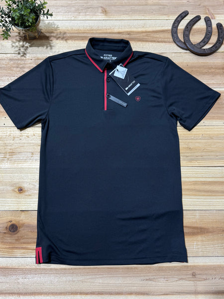 Welded Tek Ariat Black Polo