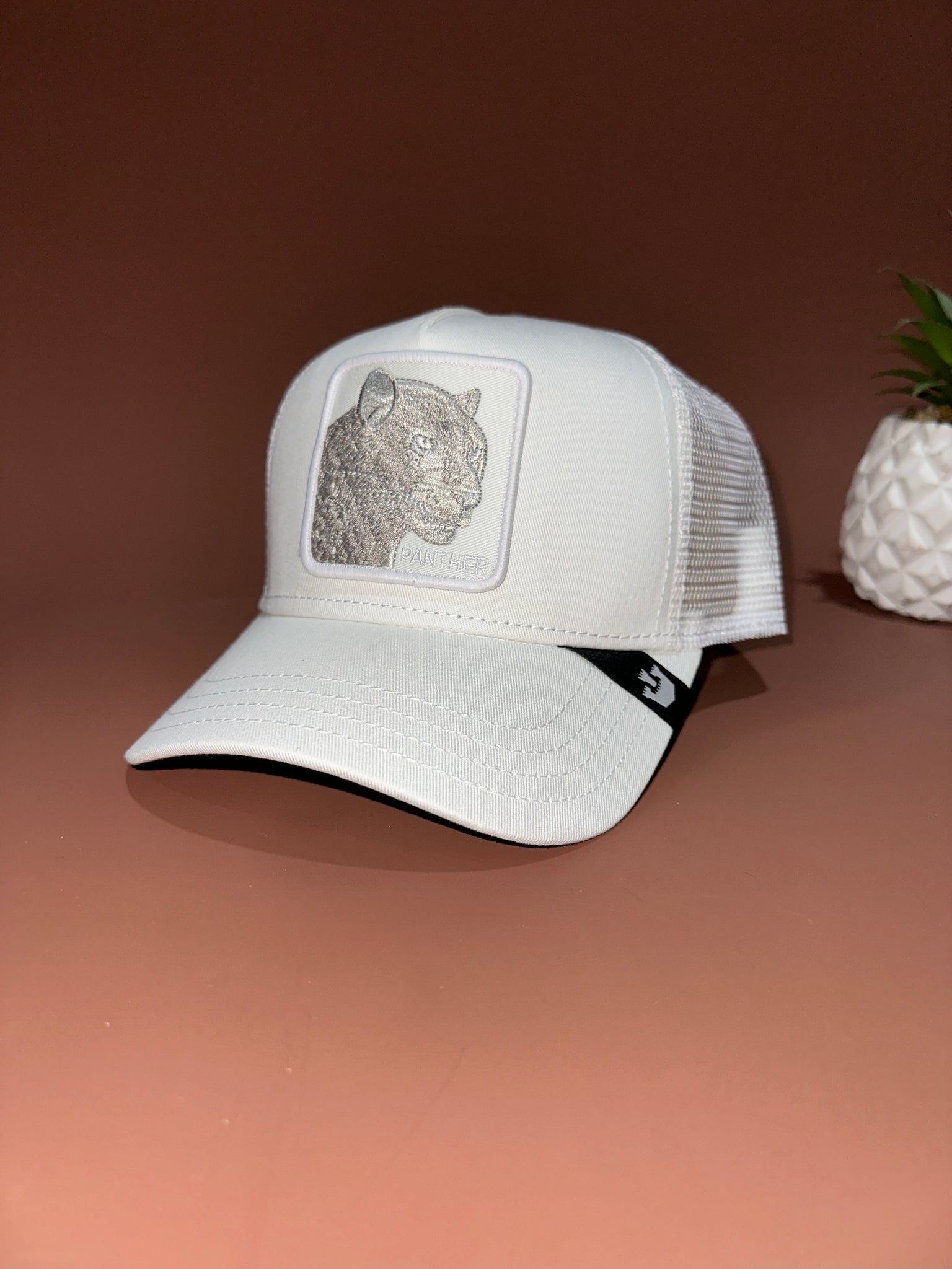 Panther White Goorin Cap