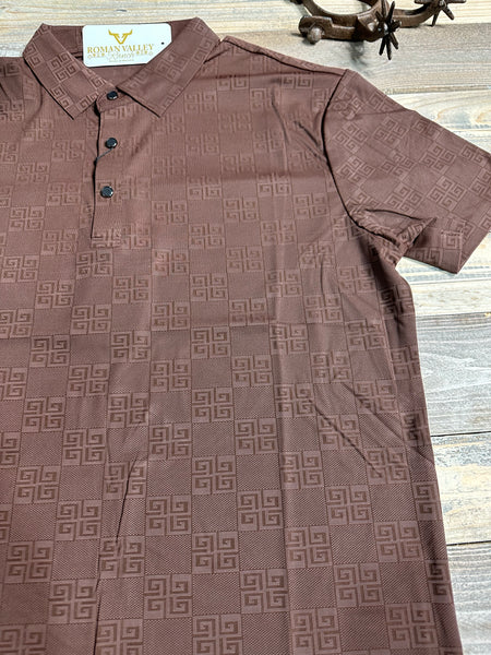 Square Vero Chocolate Polo