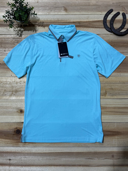 Welded Tek Ariat Blue Polo