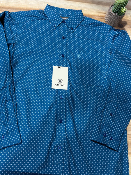 Ariat Tyce Teal Long Sleeve