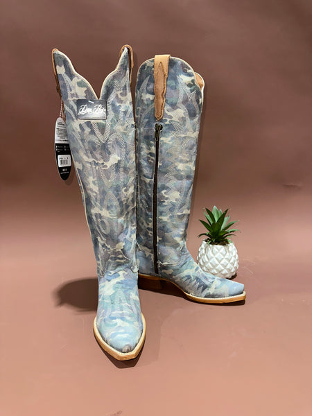 Dan Post Denim Camo Tall Boot
