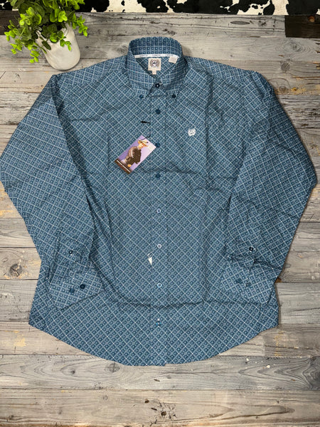 Cinch Legend Azul Long Sleeves