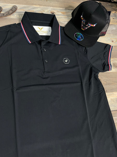 Tails Black Polo