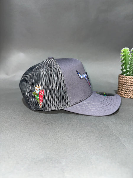 Texas Gray Roman Valley Cap
