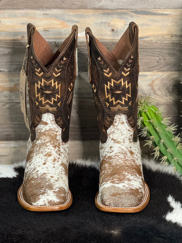 Exotic Leather Boot “ Ace ” Cowhide Size 10.5