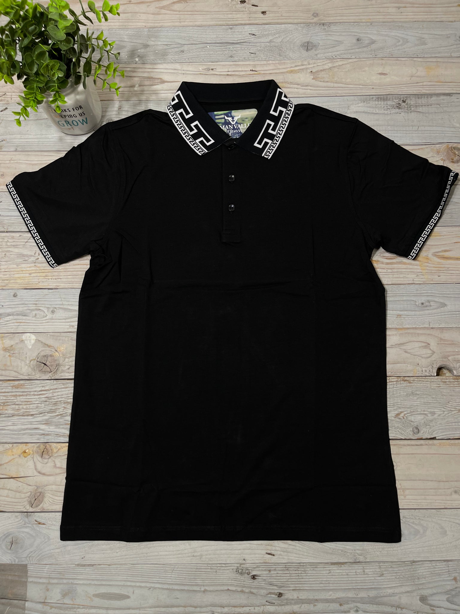 Bass Black Polo