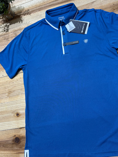 Welded Tek Ariat Blue Sapphire Polo