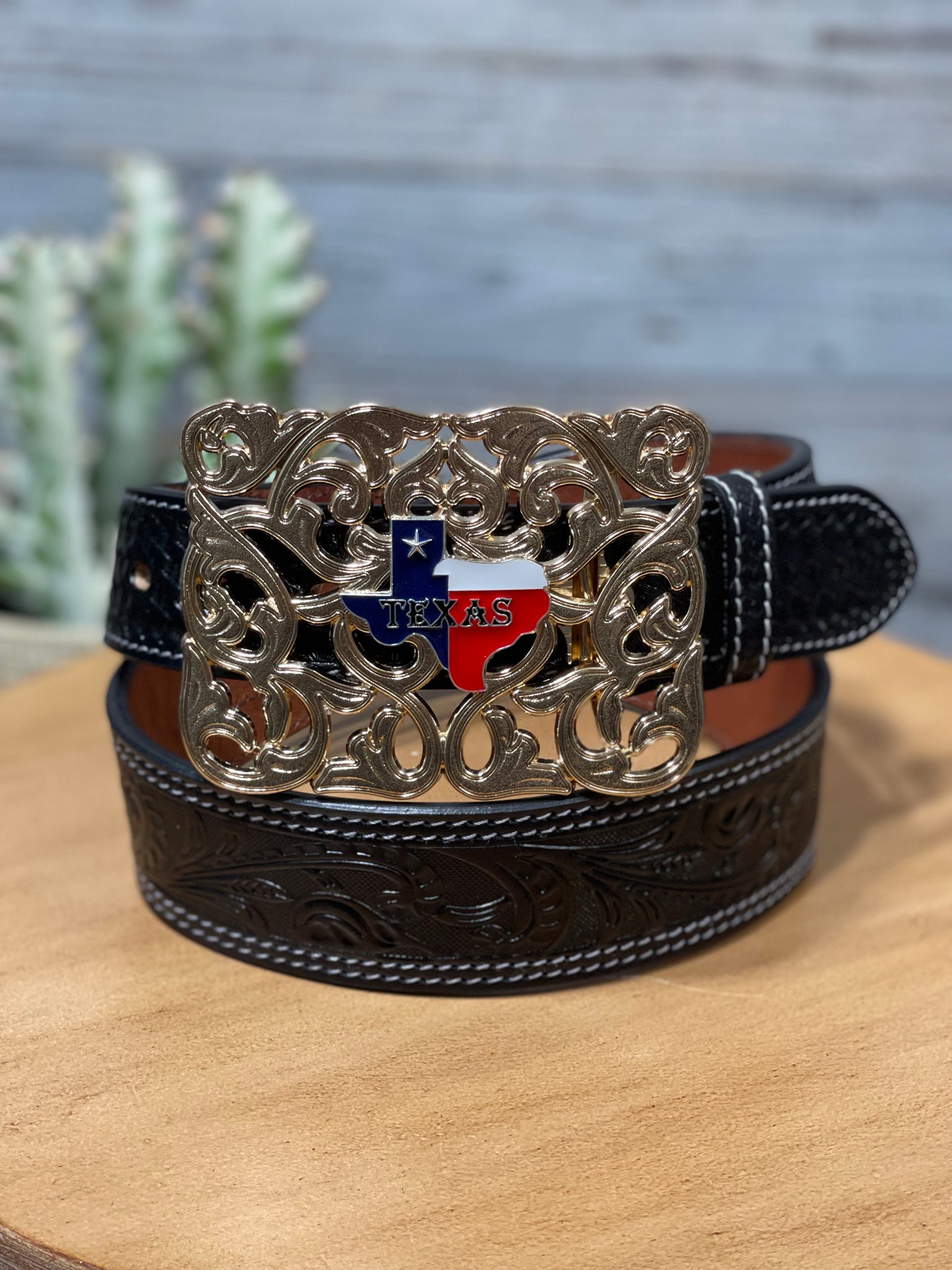 Texas Floral Buckle