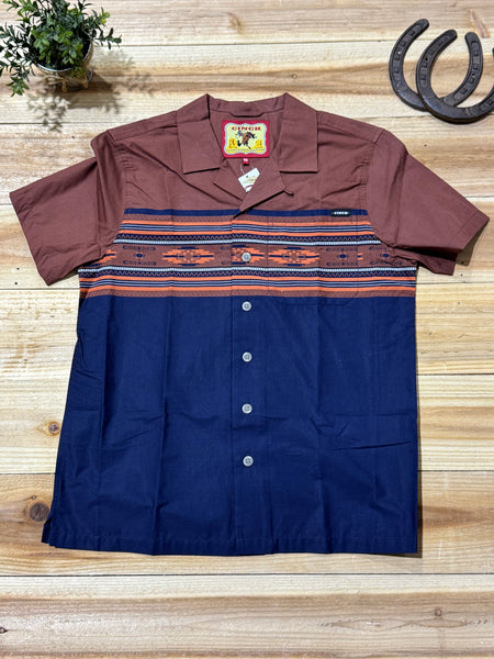 Cinch Aztec Retro Short Sleeves