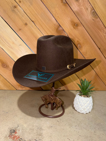 Roman Valley Chocolate 4X Hat