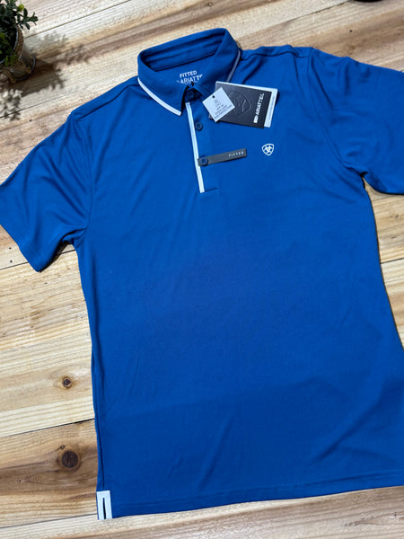 Welded Tek Ariat Blue Sapphire Polo