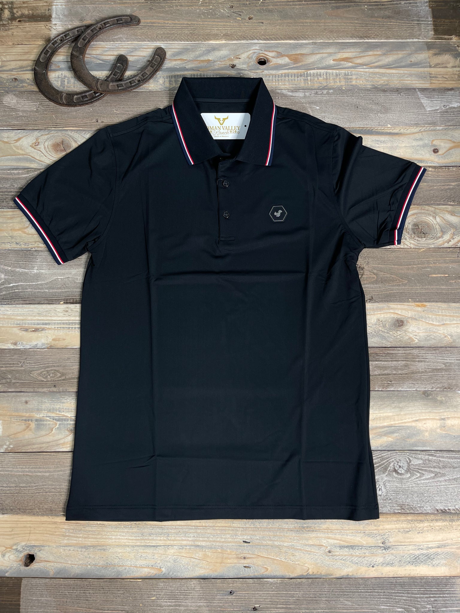 Tails Black Polo