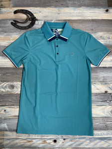 Tails Teal Polo