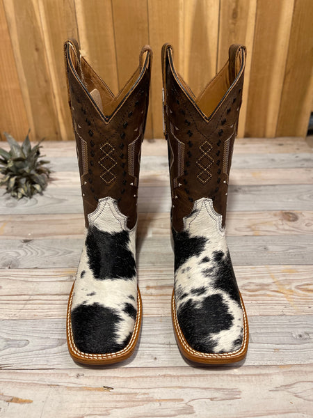 Exotic Leather Boot “ Howdy ” Cowhide Size 7