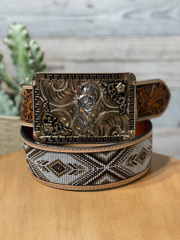 San Judas Carbon Rose Gold Buckle