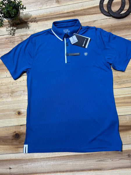 Welded Tek Ariat Blue Sapphire Polo