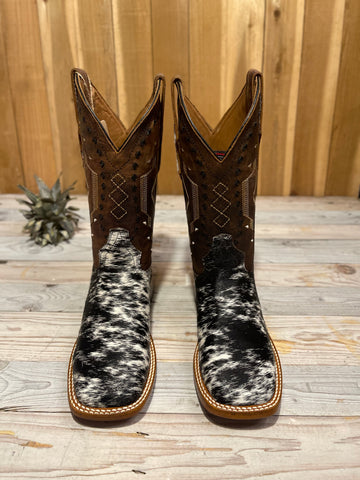 Exotic Leather Boot “ Cannon ” Cowhide Size 6