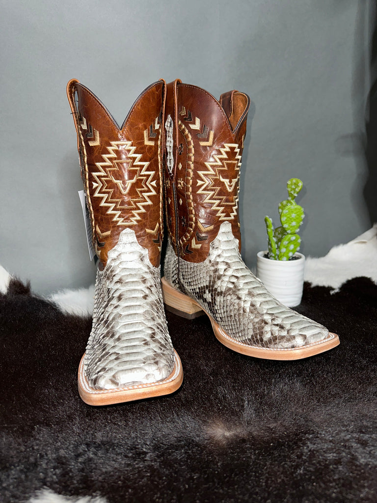Exotic Python Natural Snake Boot – Roman Valley Ranch