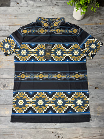 Toltec Navy Polo